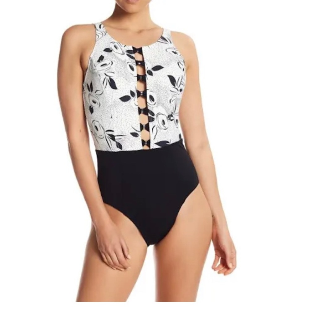 Black and white Amoressa swimsuit